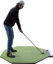 GM50 - 5x5 COMMERCIAL GOLF MAT OCTAGON W/TRAY & TEE KIT